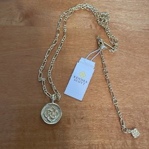 Kendra Scott Emblem Necklace